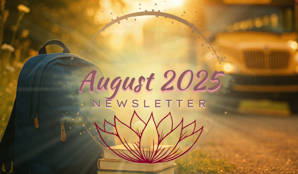 August 2025 - The Montclair Therapist Newsletter Cover Photo