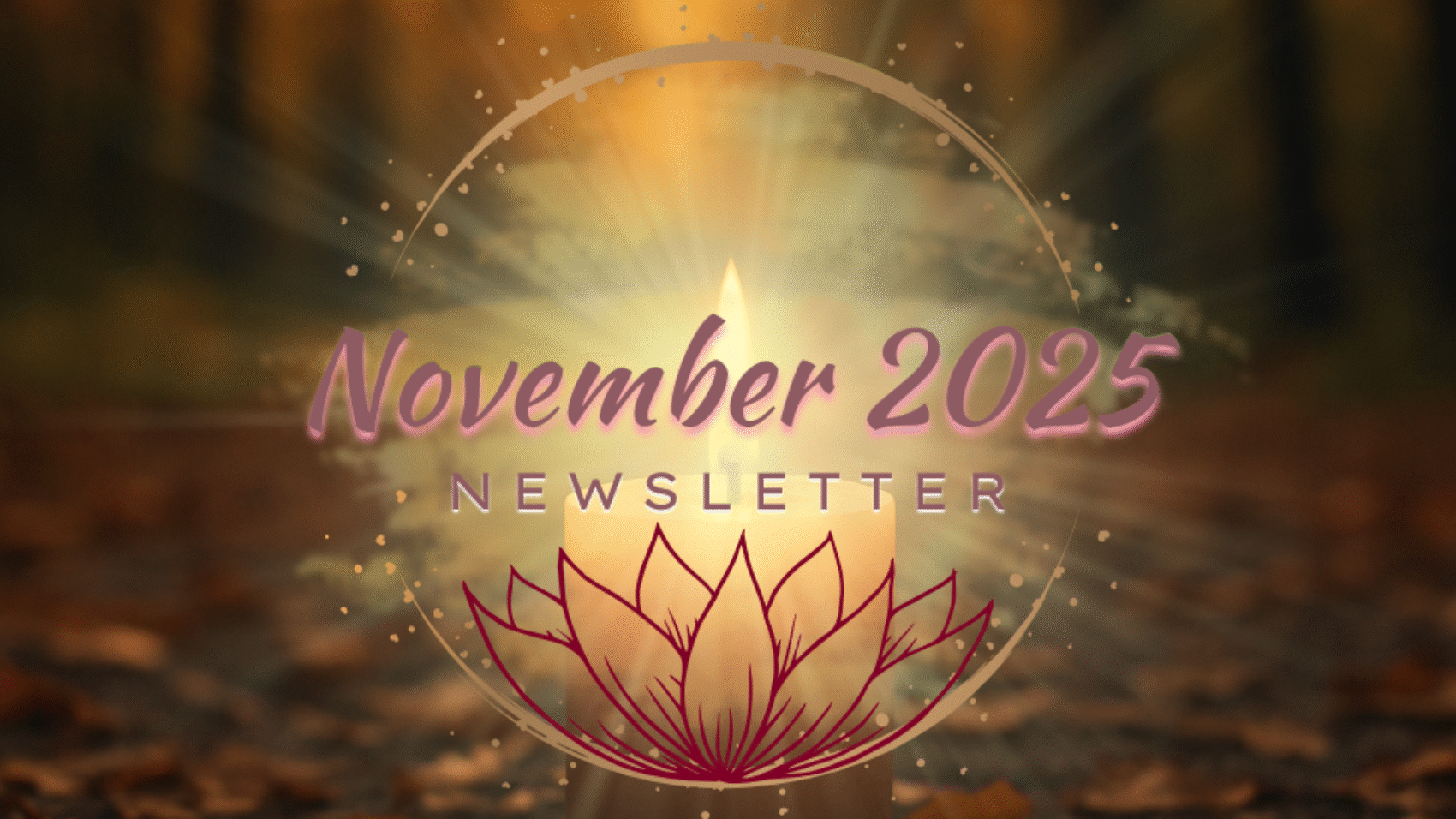 November 2025 - The Montclair Therapist Newsletter Cover Photo