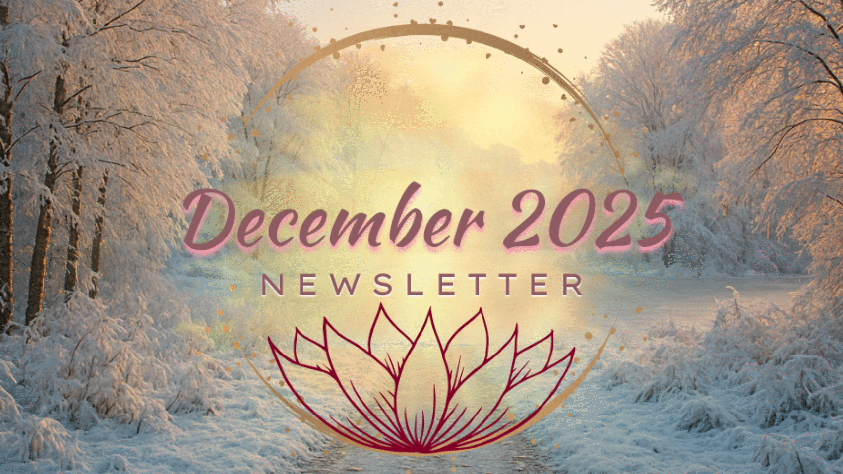 December 2025 - The Montclair Therapist Newsletter Cover Photo