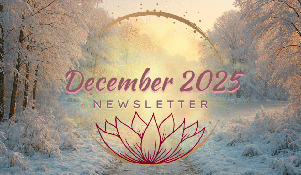 December 2025 - The Montclair Therapist Newsletter Cover Photo