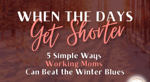 The Montclair Therapist - When the Days Get Shorter