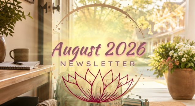 August 2026 - The Montclair Therapist Newsletter Cover Photo